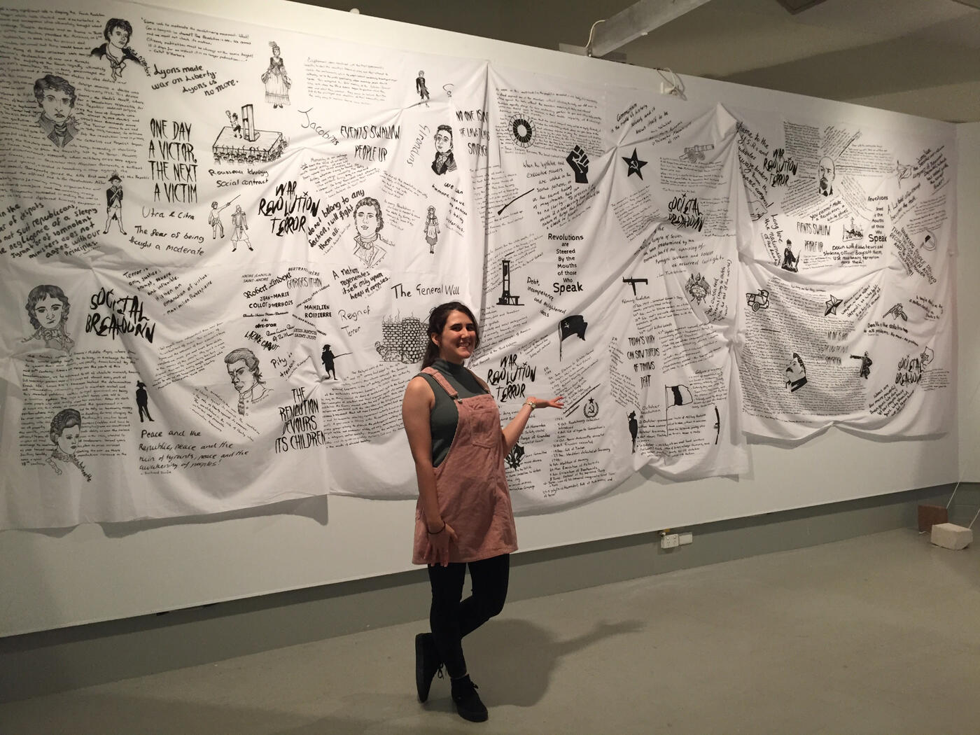 History&#39;s Gaping Maw (&#39;Distance&#39; / Nan Geise Gallery (CDU), August 2020, Darwin)