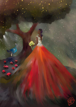 'In Honour of Friendship' APR 2023 - Featured in Secret Art